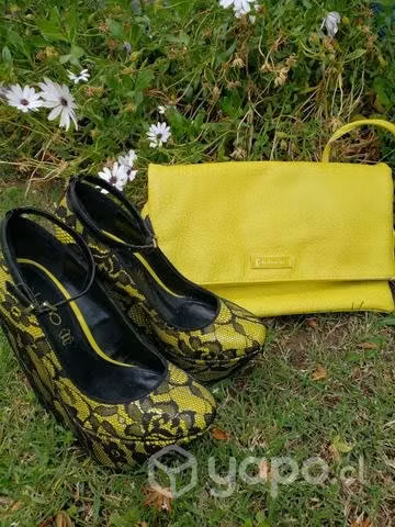 Zapatos y cartera