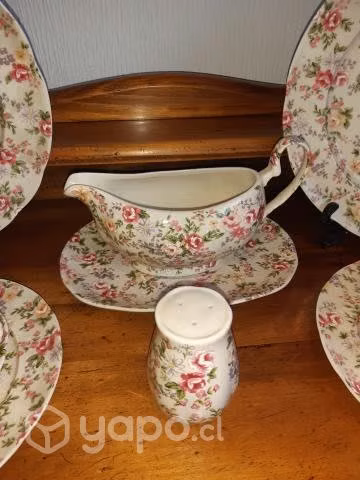 Fina porcelana china William James sin uso - Imagen 3