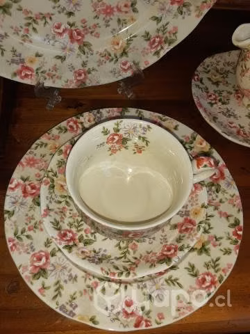 Fina porcelana china William James sin uso - Imagen 5