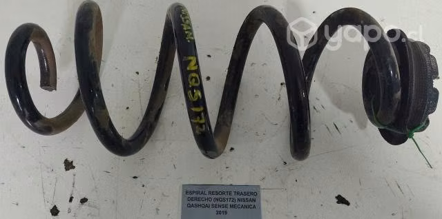 Espiral Resorte Trasero Derecho (NQS172) Nissan Qa