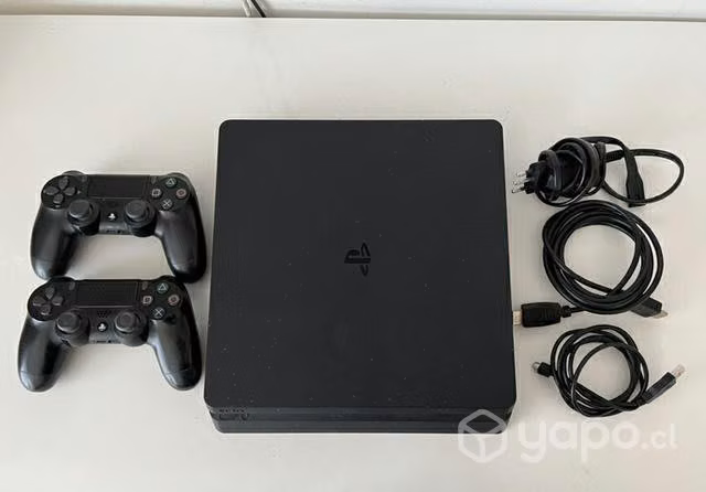 Ps4 1tb - 2 controles - 11 juegos