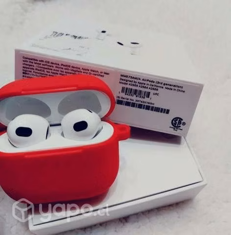 Audífonos Airpods Tercera Generación iPhone origin