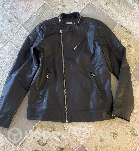 Chaqueta de CUERO Talla M - Imagen 2