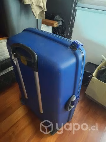 Maleta Samsonite azul grande