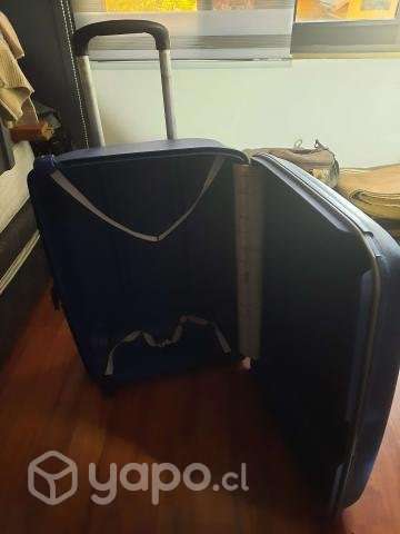 Maleta Samsonite azul grande - Imagen 3