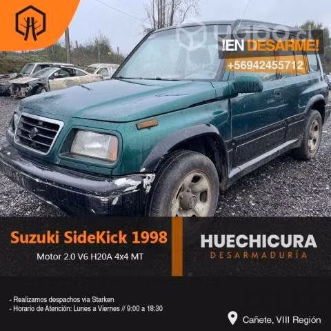 Luneta suzuki sidekick 1998