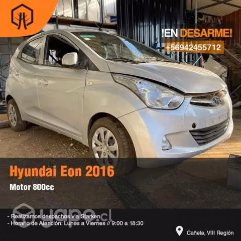 Fusilera hyundai eon 2016