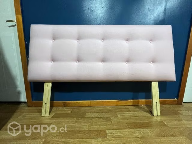 Respaldo acolchado para cama de 2 plazas