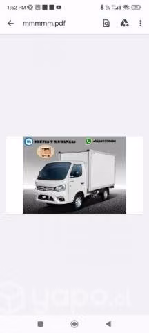 Fletes y mudanzas