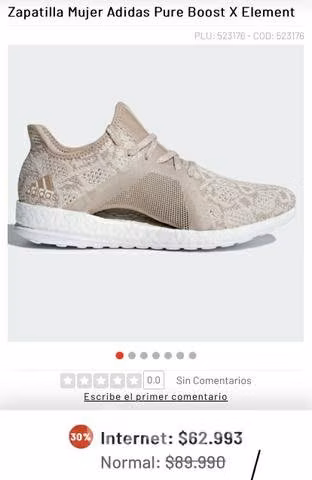 Zapatillas Adidas pure boost x element - Imagen 4