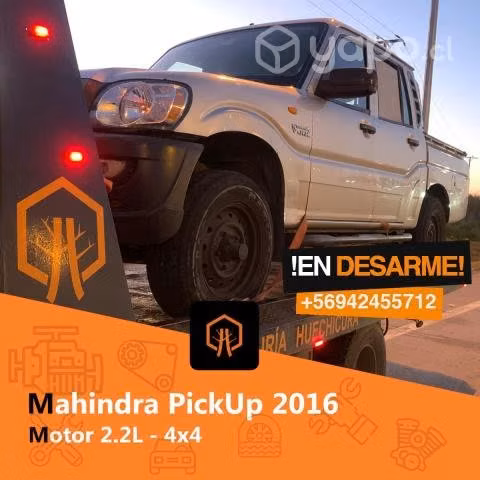 Tapa valvula mahindra pickup 2016