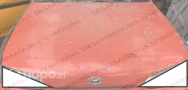 Hyundai Accent 1998, Capot