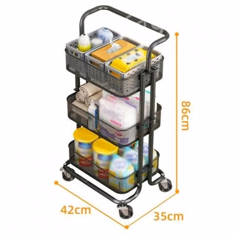 Carro organizador para verduras / artículos de ase