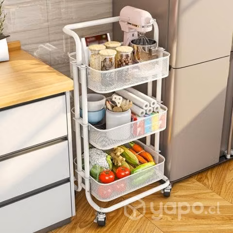 Carro organizador para verduras / artículos de ase