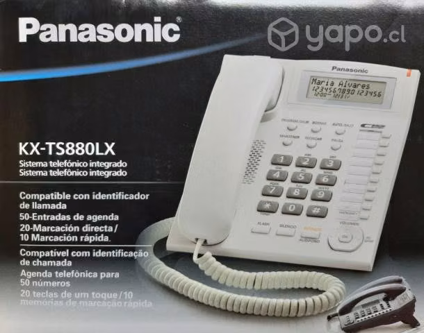 Telefono Panasonic KX-TS880LX - Imagen 2