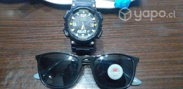 Reloj marca casio con lente de sol de regalo - Imagen 2