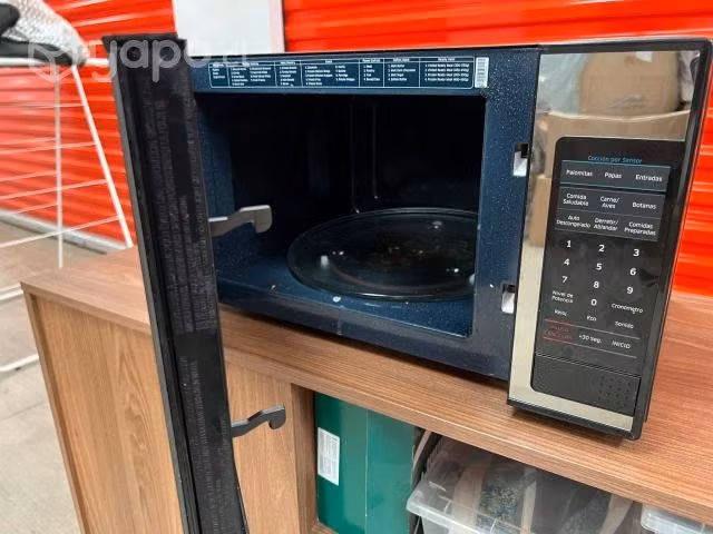 Samsung microondas espejado con esmalte cerámico,