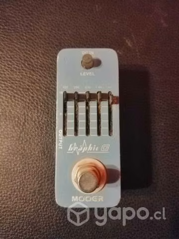 Mooer Graphic G Pedal de ecualización gráfica guit