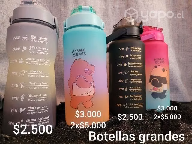 Botella agua y termo