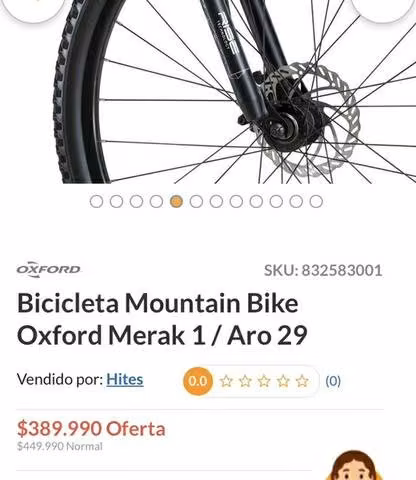 Bicicleta Oxford Merak 1 aro 29 - Imagen 3
