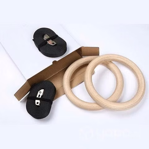 Anillas de madera para gimnasia profesionales