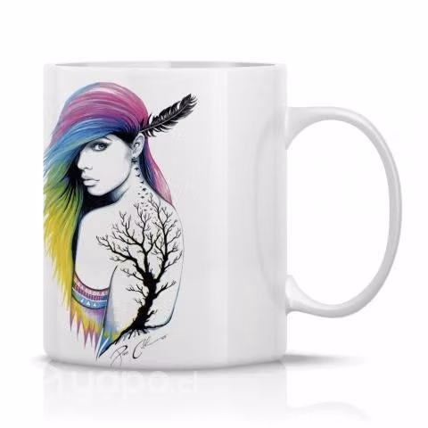 Taza/Tazon/Mug Mujer Renacer Amate 165