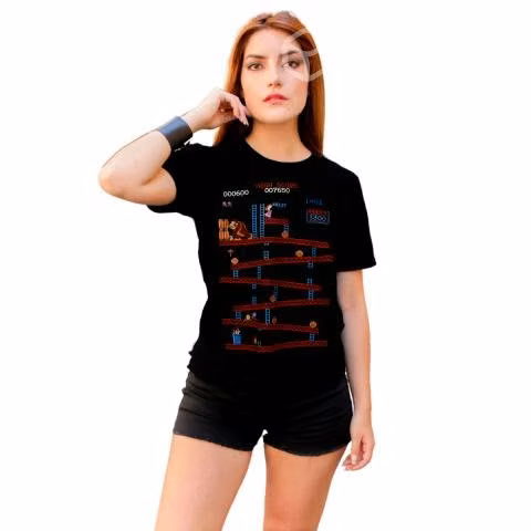 Polera donkey kong // Lucy Rock