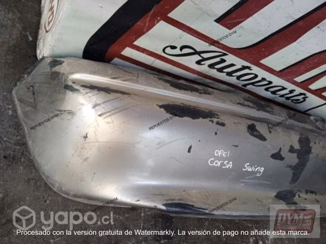 Parachoque Trasero Chevrolet/Opel Corsa Swing