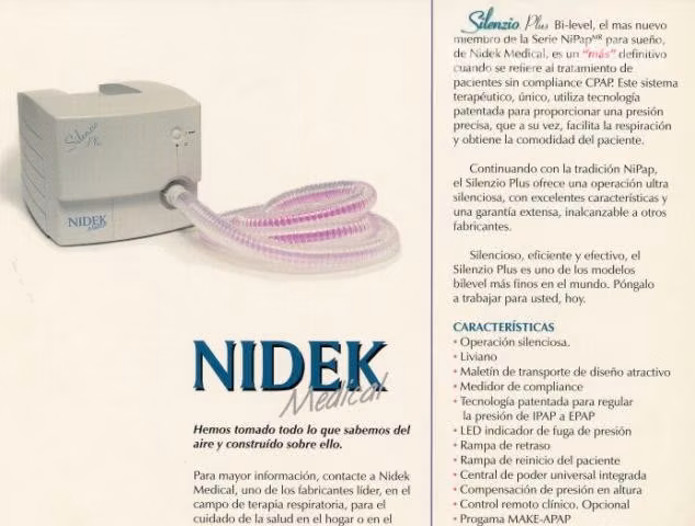 Ventilador Mecánico tipo BPAP