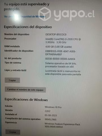 Cpu olidata intel core i5 funcionando impecable - Imagen 4