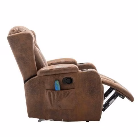 Bergere Reclinable Con Masajeador Y Calefaccion