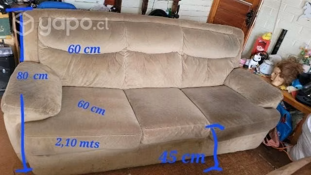 Sillon 3 cuerpos
