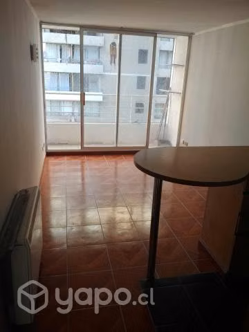 Depto en Edificio Casco Histórico Stgo