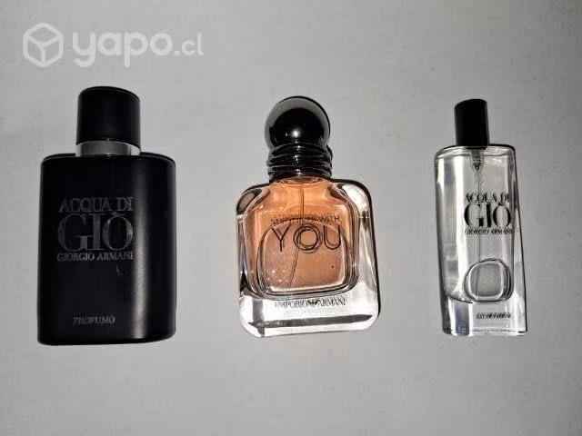 Perfumes armani. 40ml 30 ml 15 ml. .,
