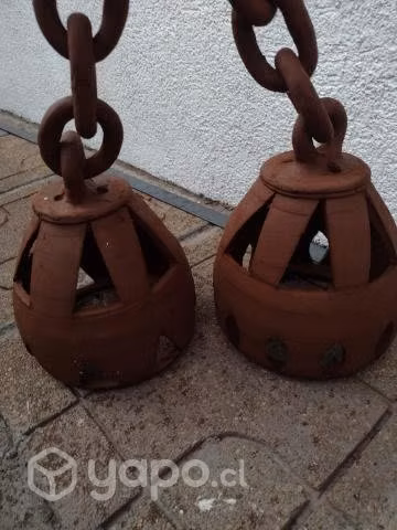Lámpara de greda