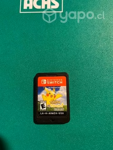 Pokemon let´s go pikachu