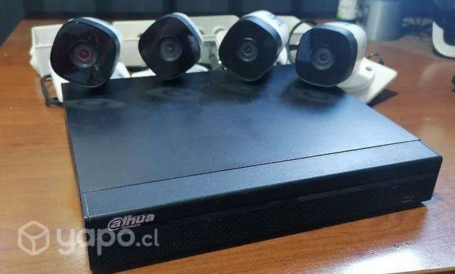 Kit de camaras con DVR, Disco duro y cableado - Imagen 2