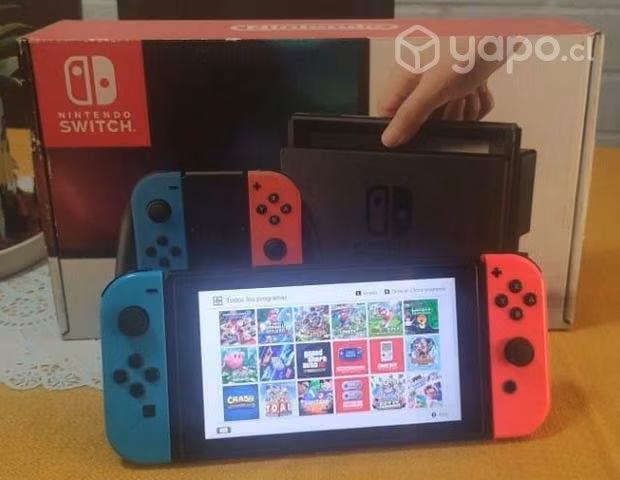 Nintendo switch desbloqueada 28 juegos Zelda TOTK