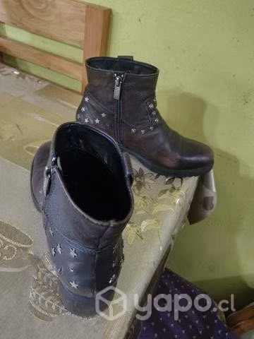 Botines cuero 39 excelente estado - Imagen 4