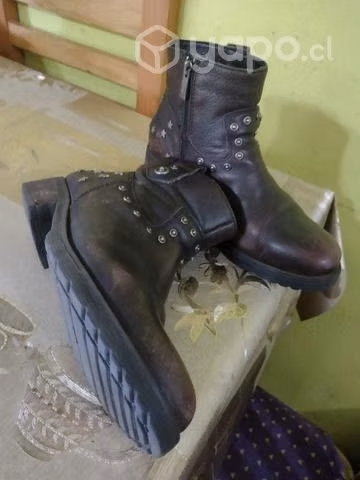 Botines cuero 39 excelente estado - Imagen 5