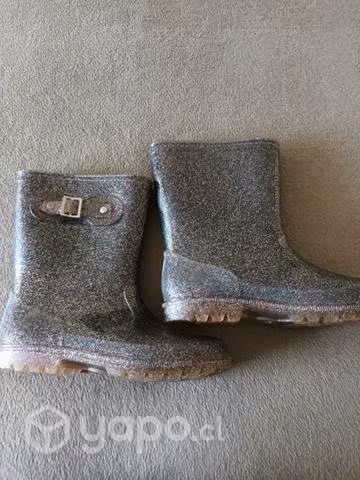 Botas de Agua Número 35 Brillos
