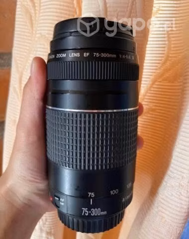 Lente Ef 75-300 mm f/4-5.6 iii Lente- Negro