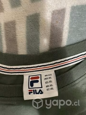 Polera Verde FILA M / L - Imagen 2