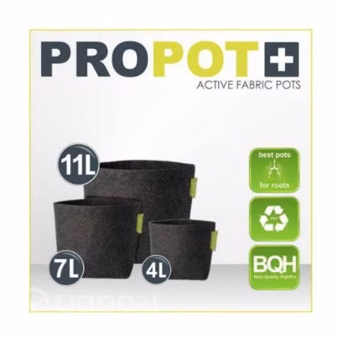 Maceta textil ProPot 11Lt con asas Garden Highpro