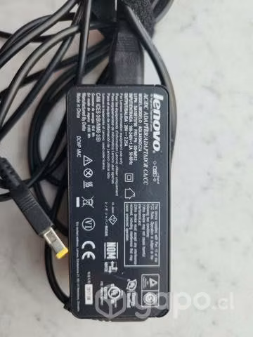 Cargador Lenovo Punta Amarilla