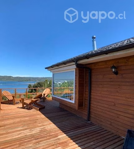 Hermosa casa Isla grande Chiloé, vista al mar