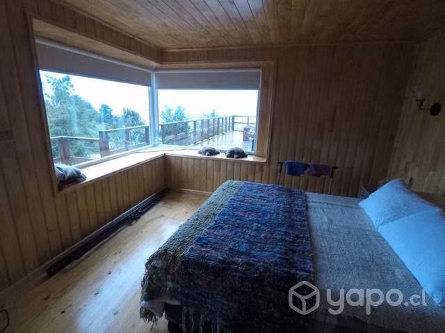 Hermosa casa Isla grande Chiloé, vista al mar