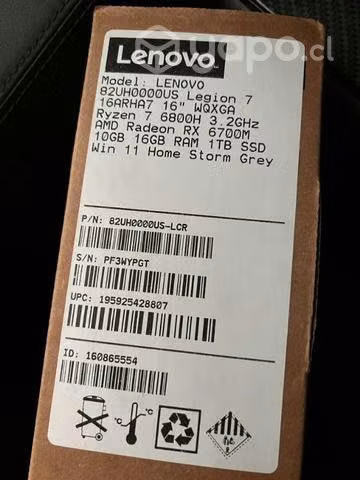 Notebook legión