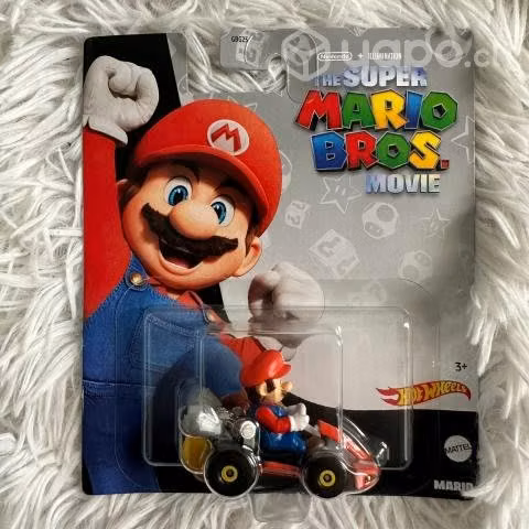 Vehiculo de colección Hotwheels The Súper Mario Br