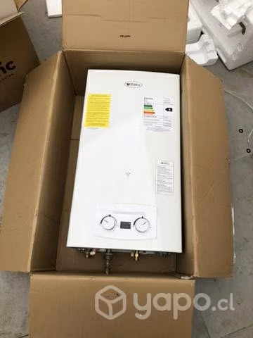 Calefont Tiro Natural Blanco 23 KW Gas Natural 13l - Imagen 2